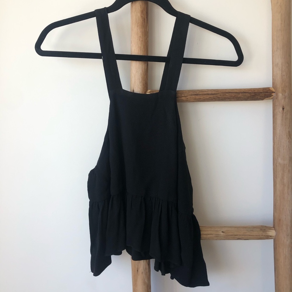 Stone Cold Fox Peplum Tank Top